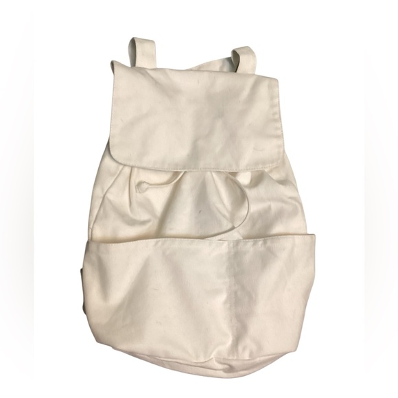 LAUDE The Label Organic Cotton Convertible Backpack Bag - Picture 3 of 5